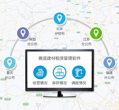 傲蓝建材租赁管理软件